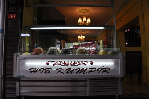 Mixed salad vendor